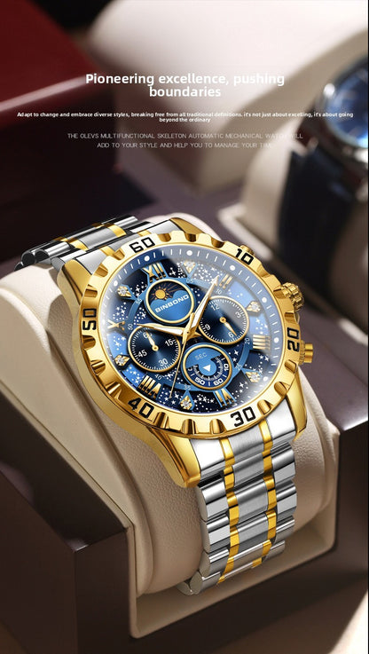 Chronex™ Steel Watch