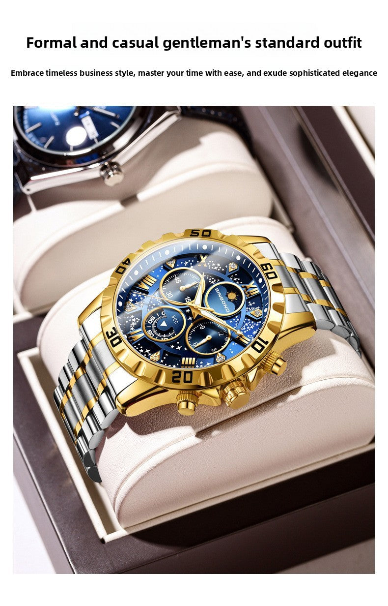 Chronex™ Steel Watch