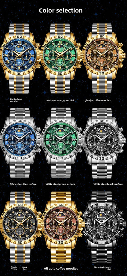 Chronex™ Steel Watch
