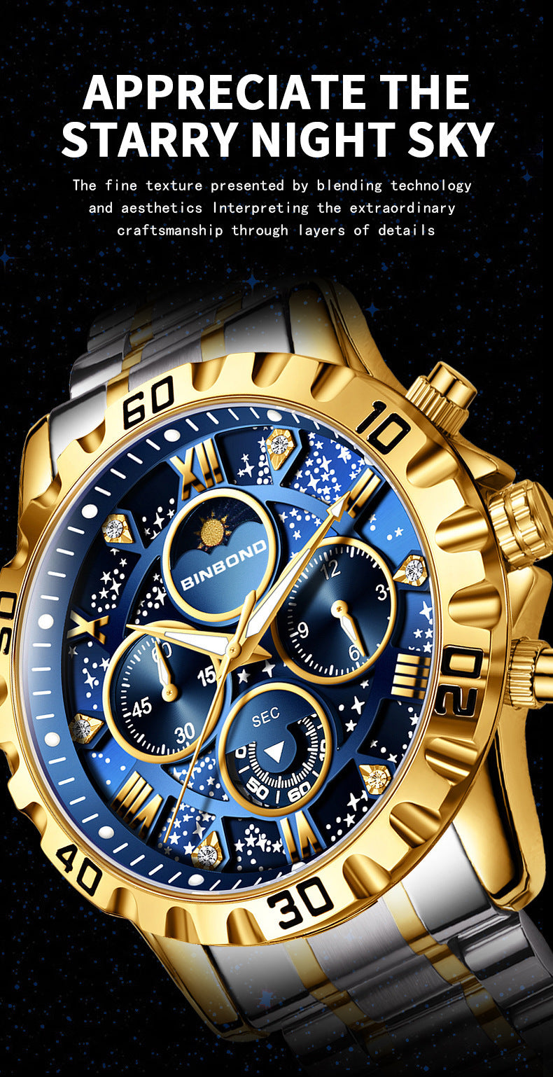 Chronex™ Steel Watch