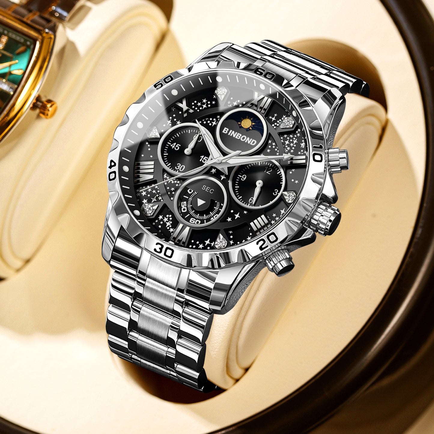 Chronex™ Steel Watch
